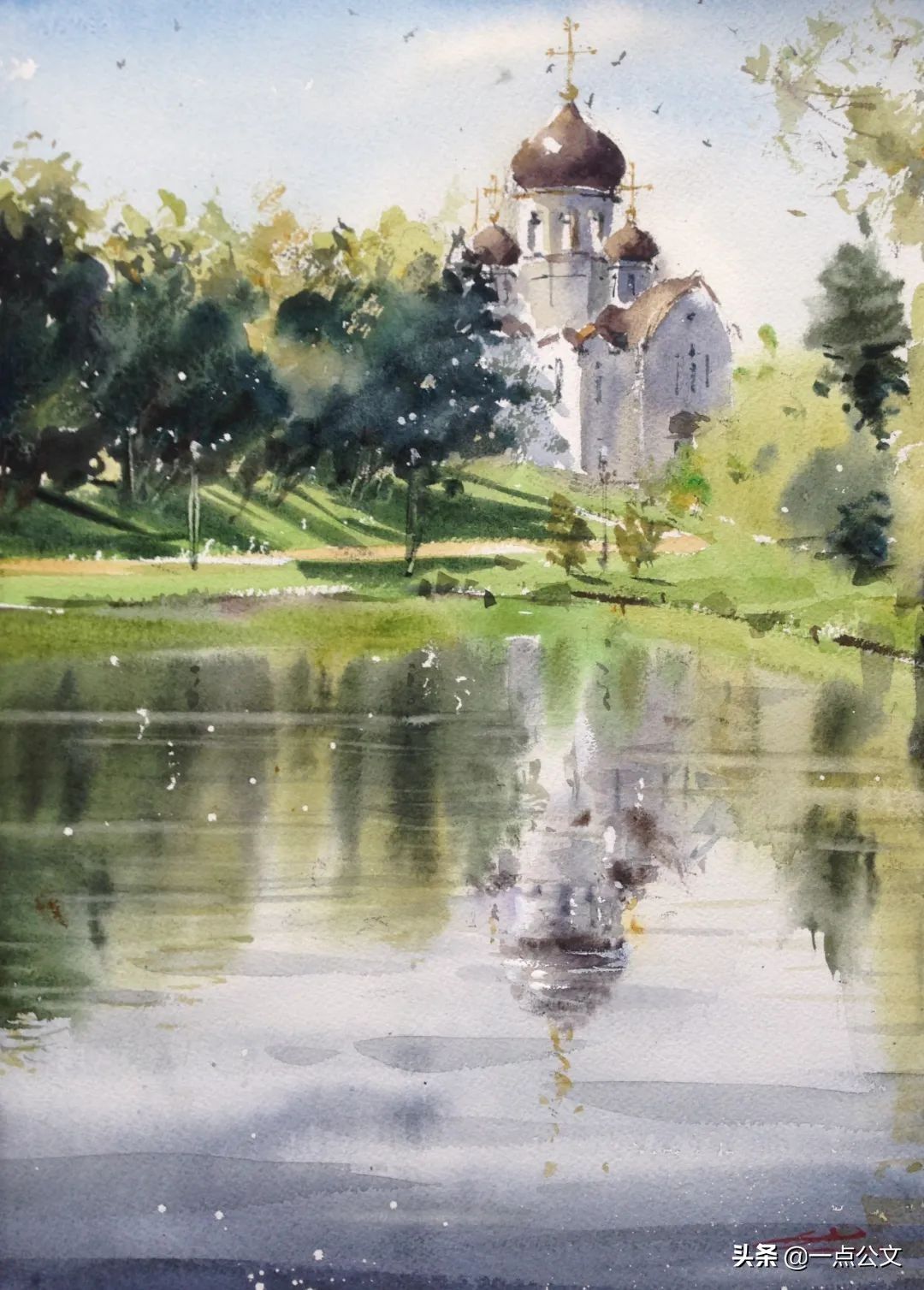 艺术家|流淌的水彩原来是这样的：充满活力与动感