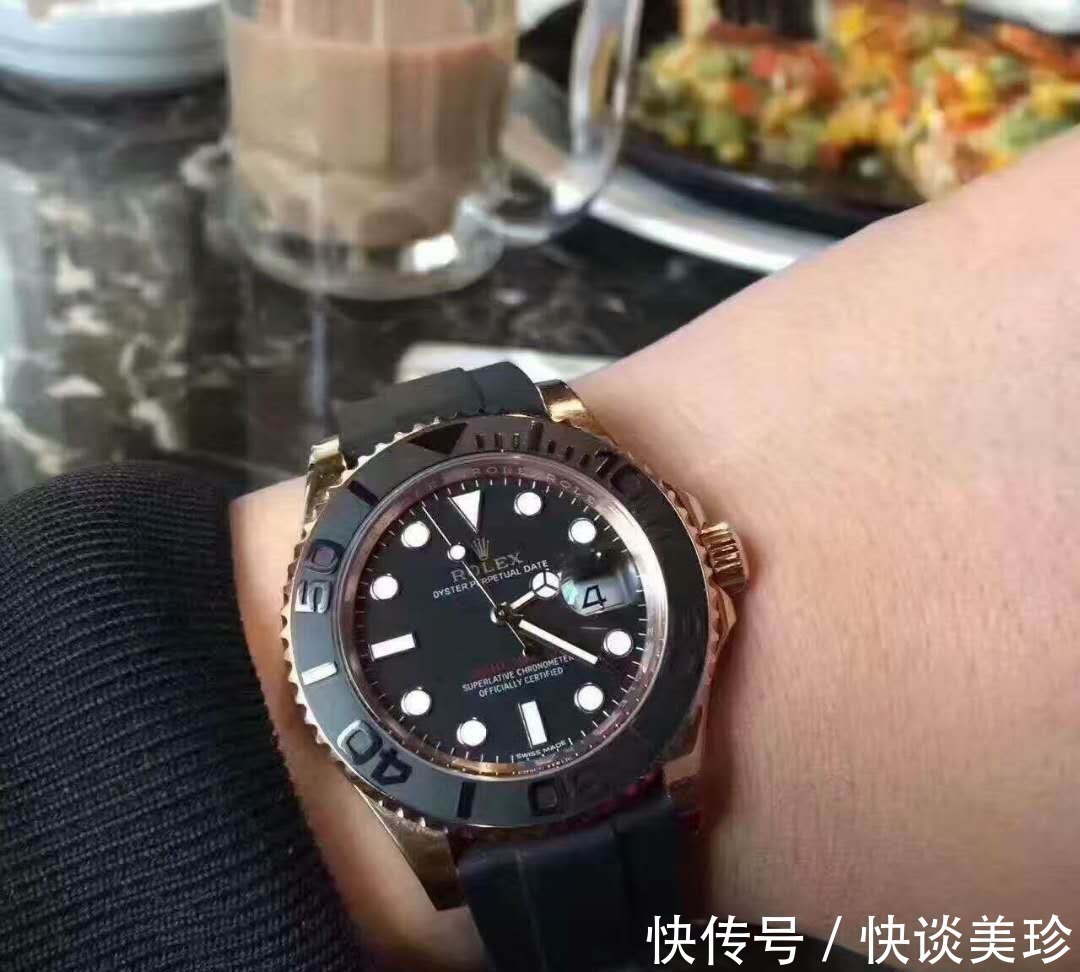 水鬼 劳力士金游艇,别具一格的永恒玫瑰金腕表!