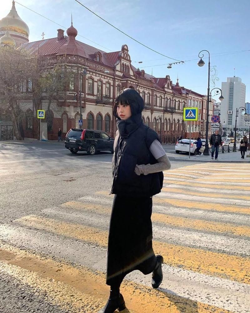  小黑|今冬正流行,奶奶裤 + 短靴，小黑裤 + 长靴!