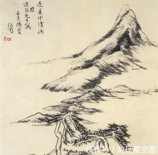 八大山人|清四僧之八大山人，高冷的灵魂天价的画作，残山剩水中的地老天荒