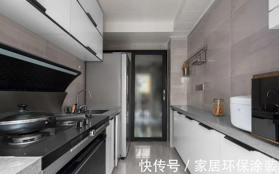 乳胶漆|77㎡小户型简约风,一个好设计方案,可以发挥每一平米空间的价值