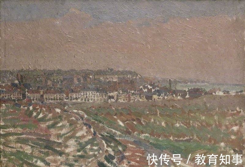 色块|后印象派的油画,造型扎实,色彩大胆的英伦式风景画