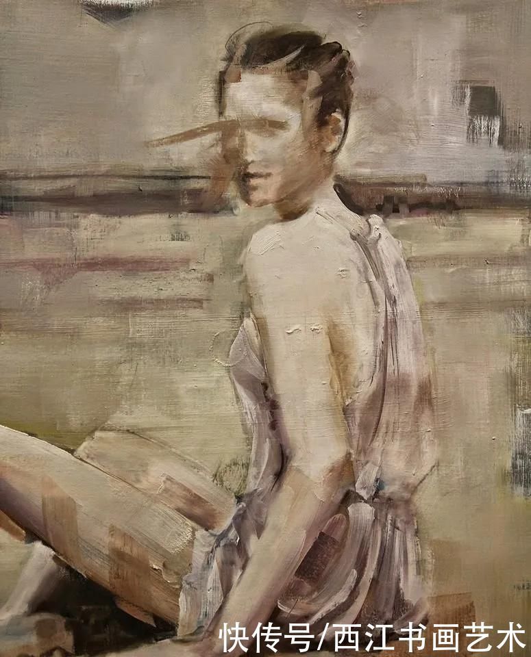 范妮|敏感,感性与永恒:法国女画家莫罗的抽象人物
