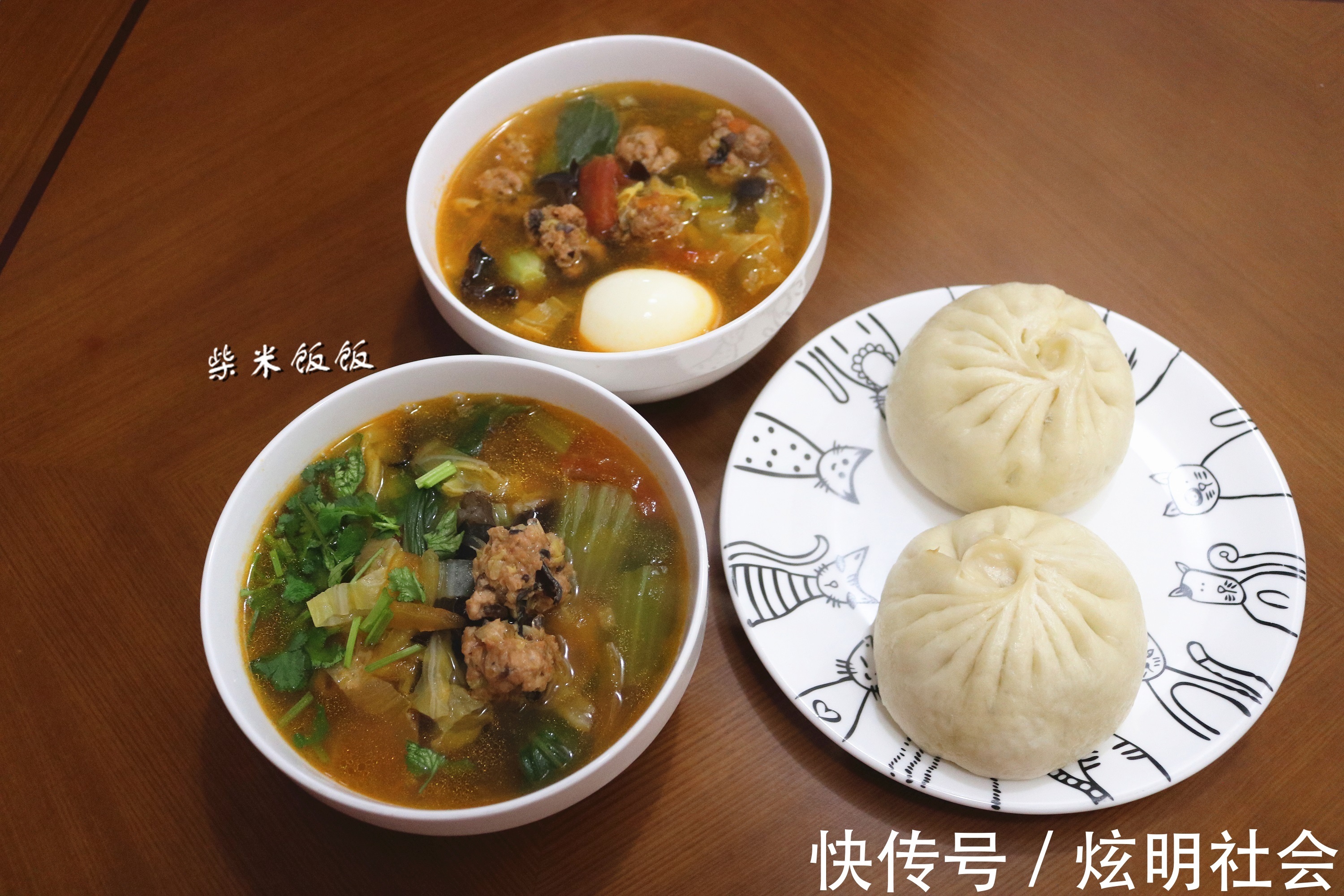 青菜|娘俩吃饭，从不叫外卖，晒晒午餐搭配，简单方便营养好吃