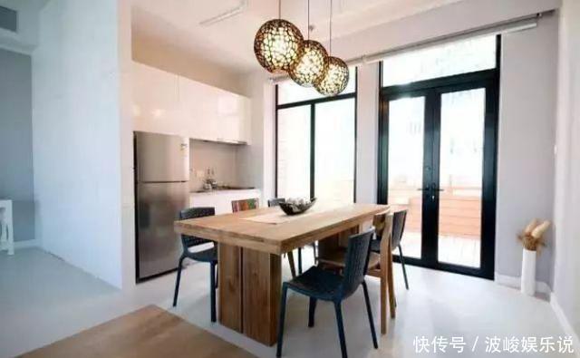 沙发|94㎡简约一室房，没有墙的设计，连卧室都是“隐藏”起来的