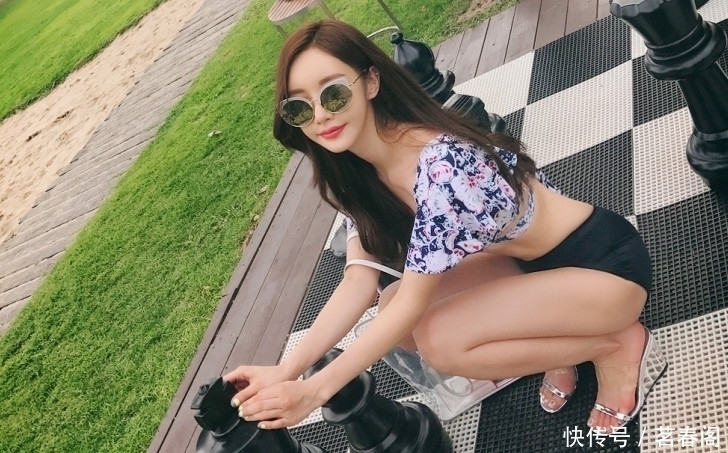 泳衣|小清新的比基尼泳衣,合理搭配,穿出甜美气质