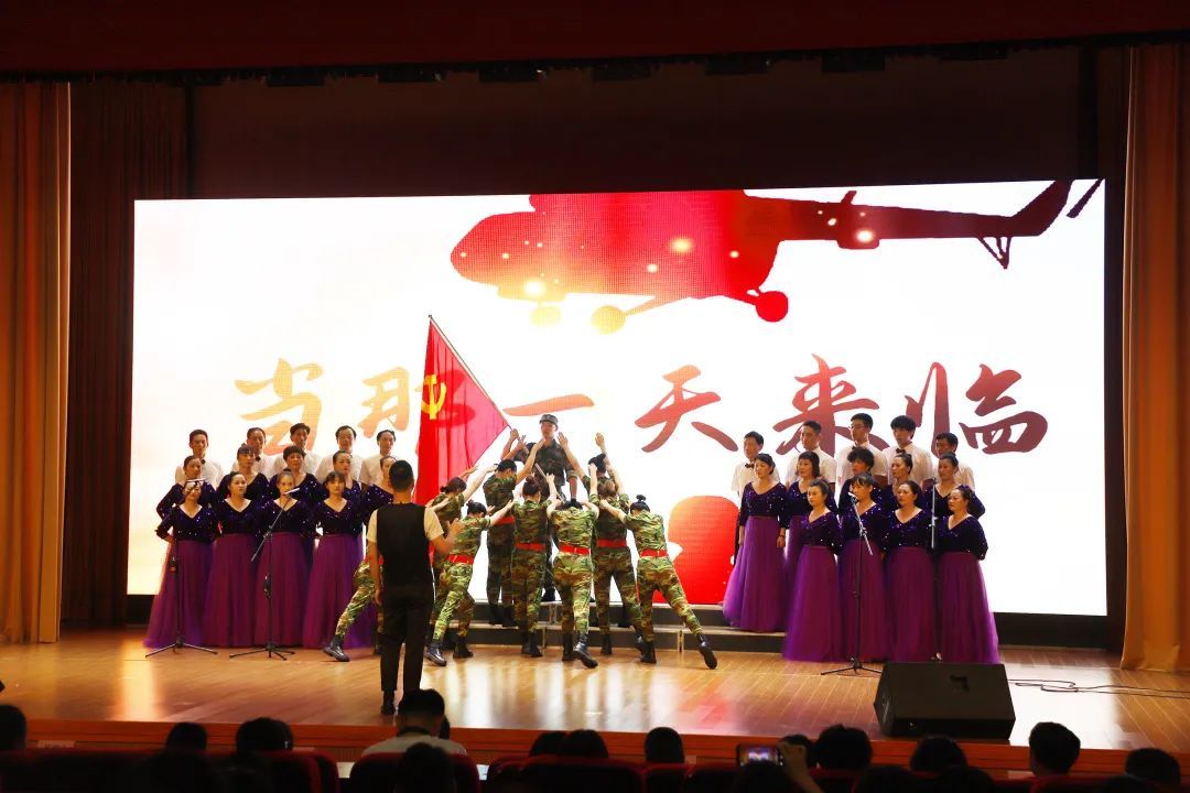 军民大生产|我县举行“唱支红歌给党听——学百年党史 展海岛风景” 礼堂红歌展演活动！