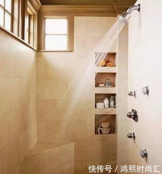 花洒|不是推崇国外,而是这些装修,真的值得借鉴,卫生间也能很简洁