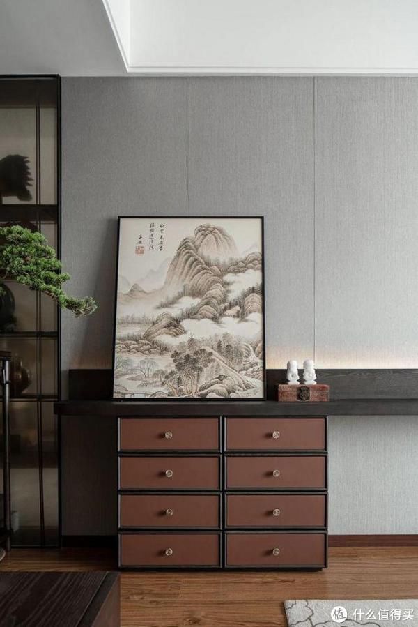背景墙|生活艺术家 篇二十:广东夫妻的新家火了,坚持全屋“含蓄风”,进门后高级感藏不住了