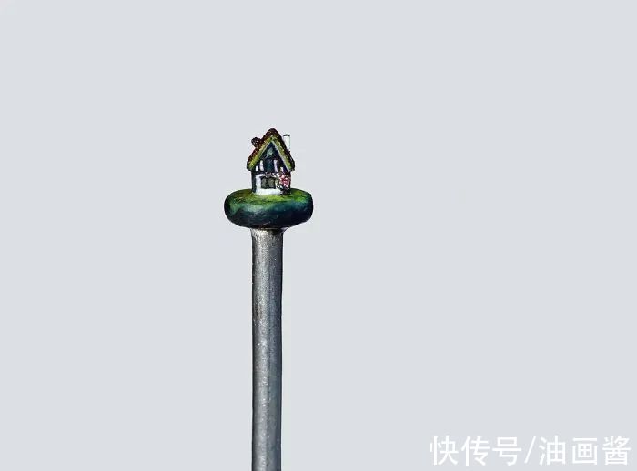 艺术家!小到离谱的微雕艺术,不比较不知道,一比较吓人一跳
