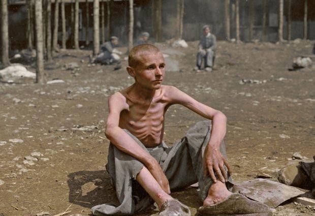 彩色照片|奥斯威辛集中营解放75周年，更多彩色照片曝光，展示了纳粹的罪恶