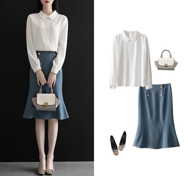 知性职场穿搭美到你!自带一种腔调,气质独到而优雅