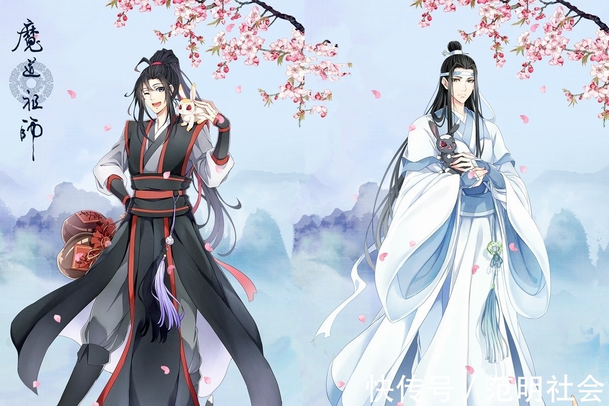 烏鴉@魔道祖師:官方發布新的動物主題人物海報,烏鴉羨羨和白鶴忘機