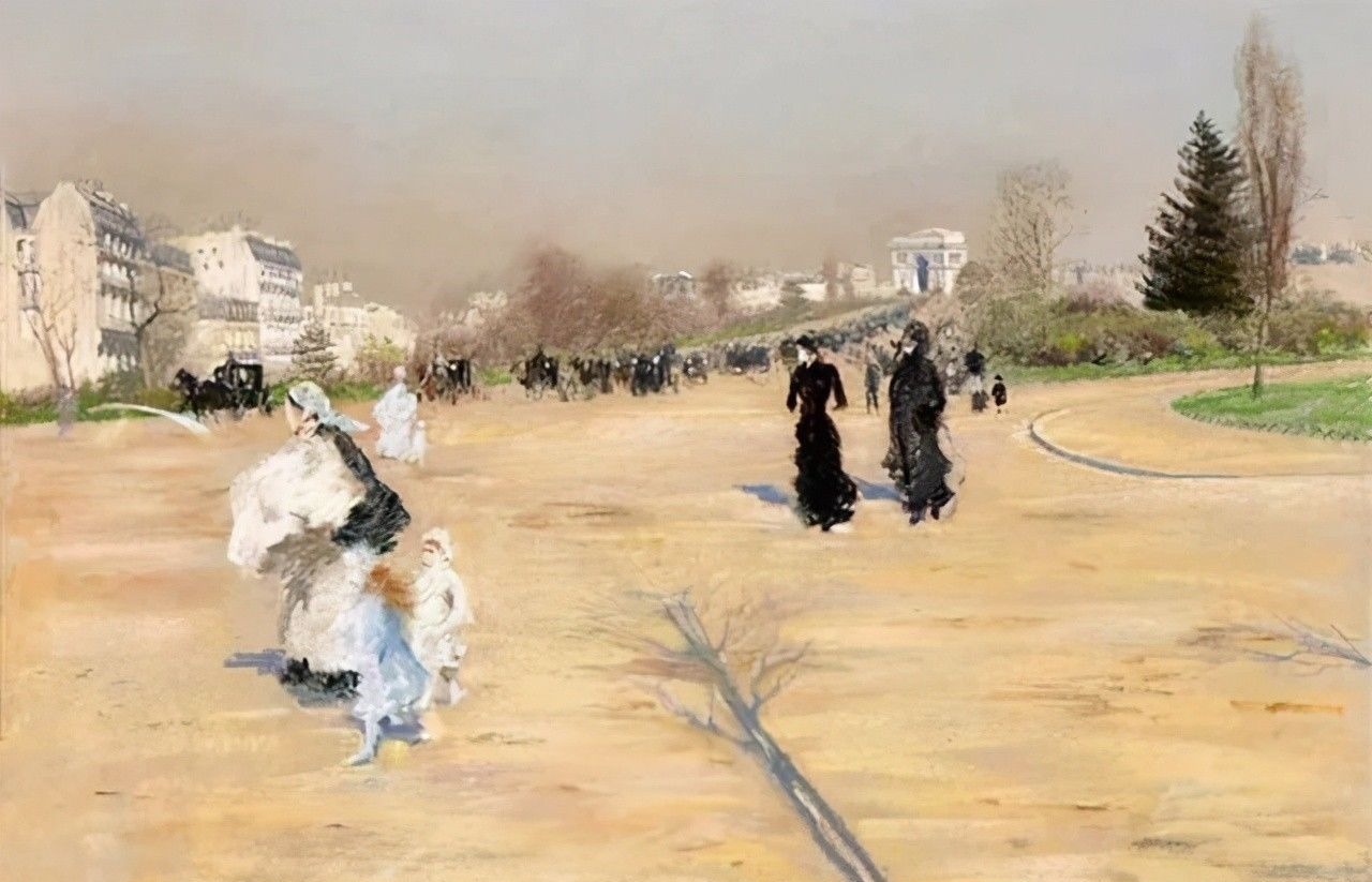 德·尼蒂斯!意大利大画家德·尼蒂斯的油画作品,莫名的好看,耐看,非常喜欢