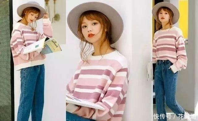 毛衣搭配阔腿裤,春季流行时髦套路,你穿上了吗?