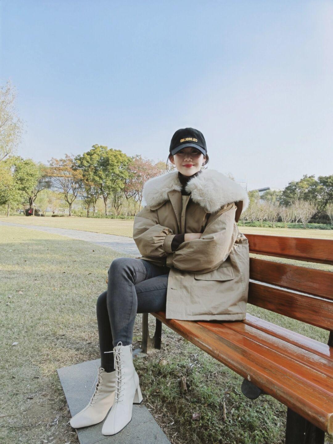 视觉效果 冬季外出穿“羽绒服”,这才是最佳穿法,实用百搭又气质