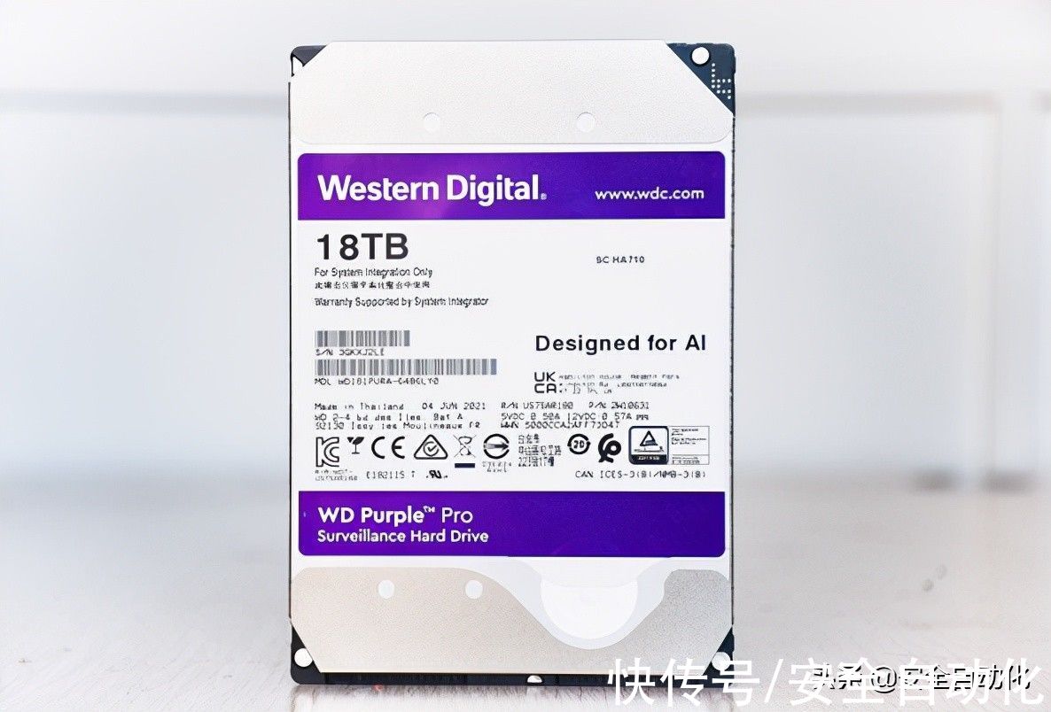 18t|a&s测评｜WD Purple Pro 18T监控紫盘