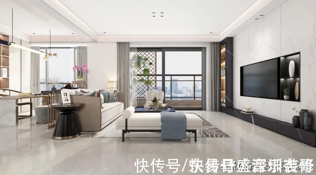 sp作品首发117㎡大族云峰现代简约,若如初见,月影花香