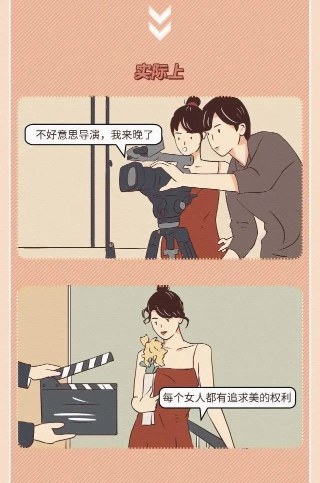 区别|猎奇漫画:表面上看到的和实际上的还是有区别的!