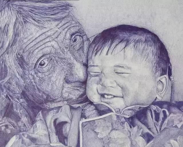 好好学习|这个高一男孩不好好学习,却用圆珠笔画出了纸上奇迹,专家都不敢相信