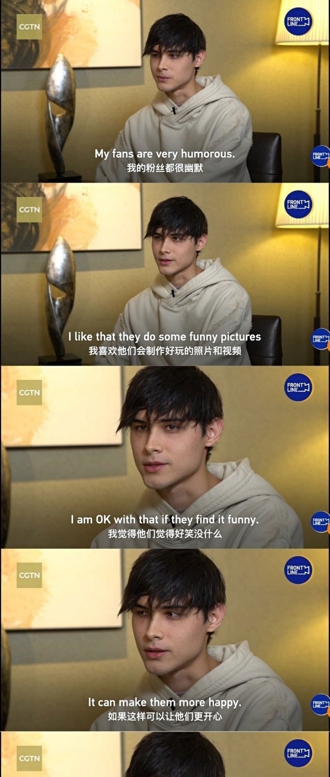 粉丝们 利路修:中国很安全