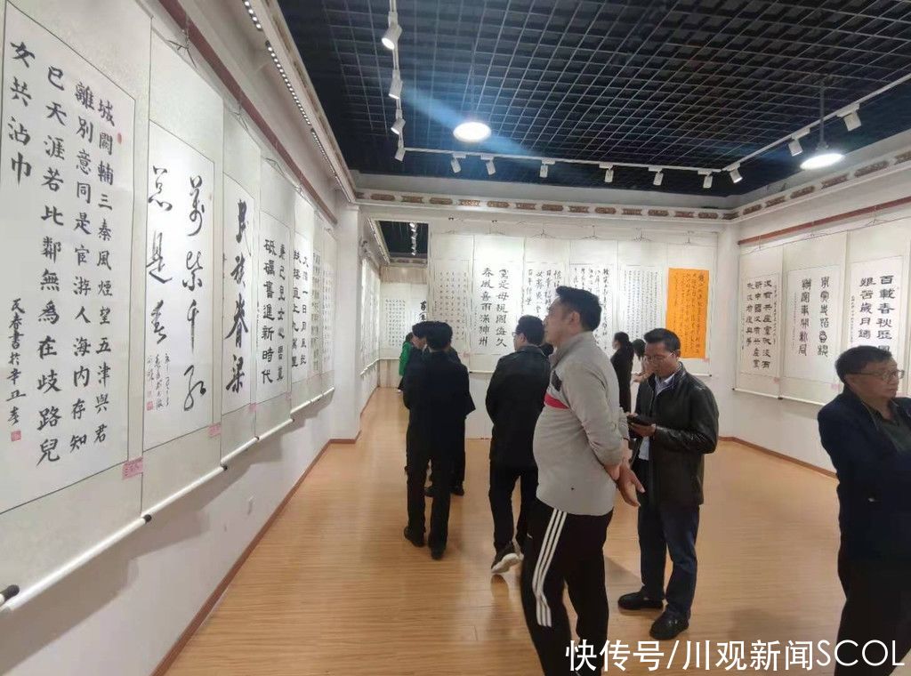 中国共产党|130幅书法作品 甘孜州庆祝中国共产党成立100周年书法展开展