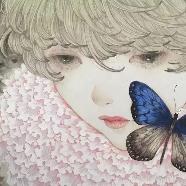 心声&她的铅笔插画,画出每个女孩的心声,美到让人陶醉~