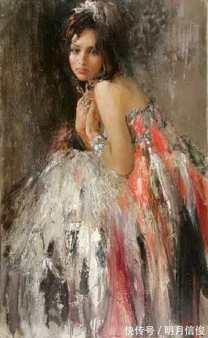 费欣|俄罗斯艺术家尼古拉布洛欣人体油画作品欣赏
