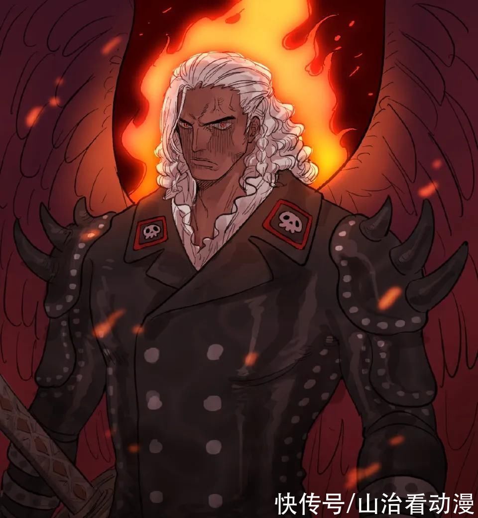 露娜利亚|海贼王1035话情报:山治击败疫灾奎因,炎灾烬长相帅气,败局已定