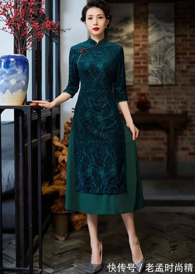 丝绸|异域风情, 尽在奥黛旗袍间漾荡开来,撩人心怀也唯美了整个季节!