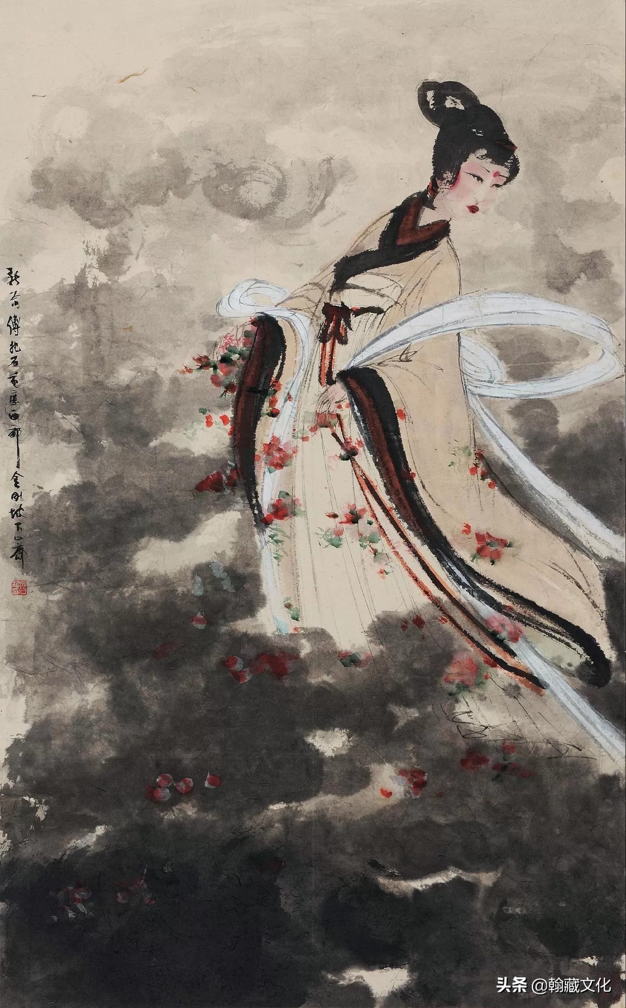 中国画$傅抱石人物画精选