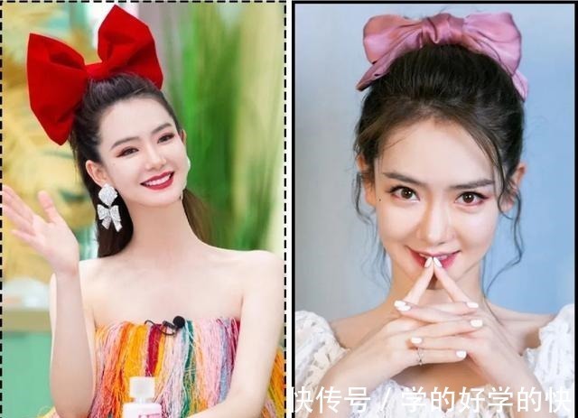 赵露思 时尚圈真是个轮回!盘点今年流行的“土味发饰”,没想到还真好看!