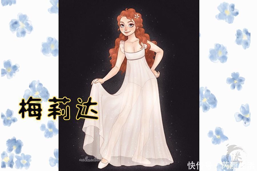 梦幻婚纱|迪士尼公主的“梦幻婚纱”,贝儿像孕妇,全场最美竟不是艾莎