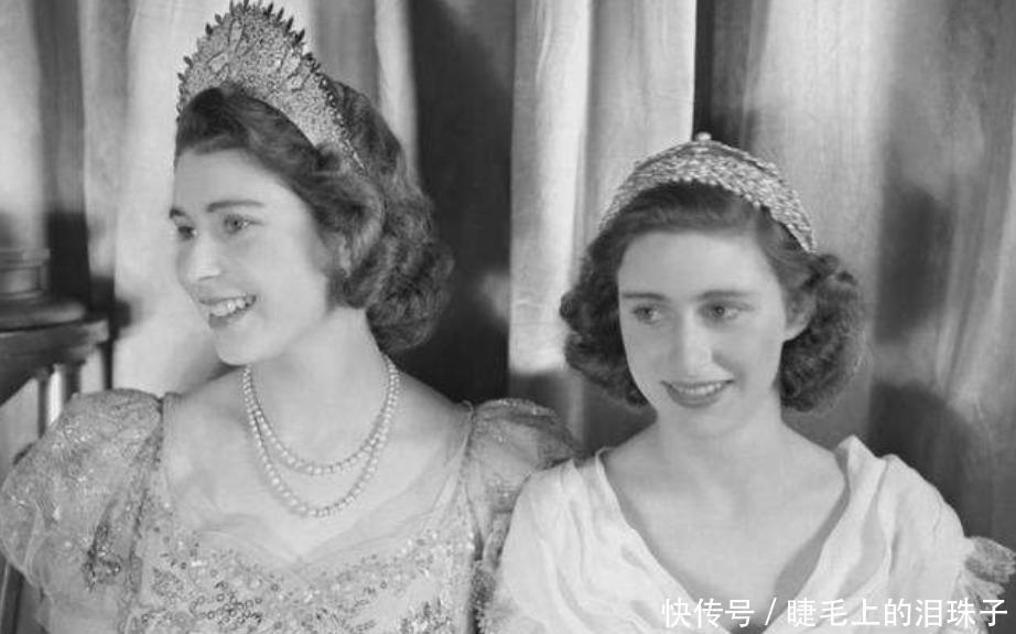 见证|罕见的英国女王和妹妹玛格丽特公主合照,从小到老,见证美人迟暮!