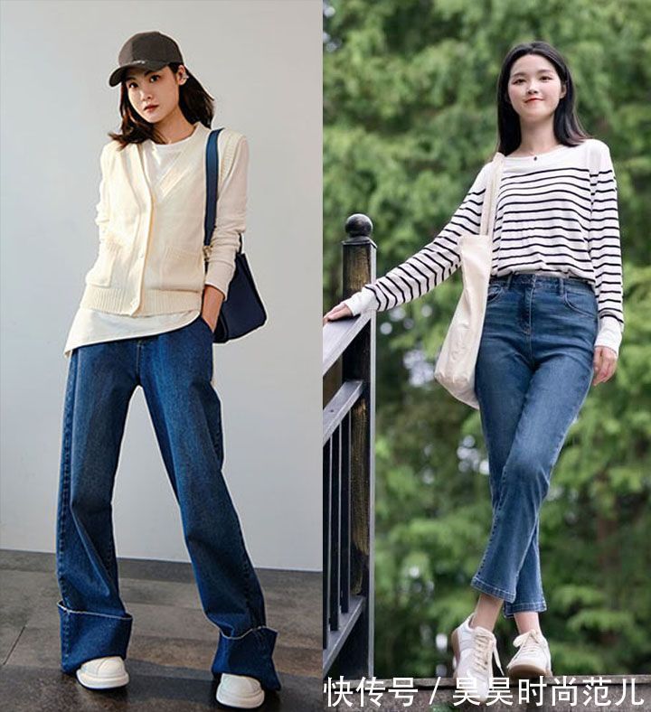 风衣 普通牛仔裤想要穿出时尚高贵气质,4个方面不可忽视,易学又好搭