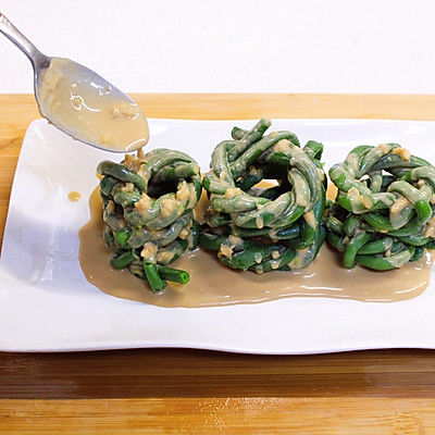 藤椒麻酱豆角扣