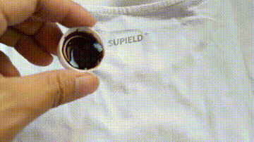 衣服|倒咖啡倒酱油测试白T恤，真的不会脏