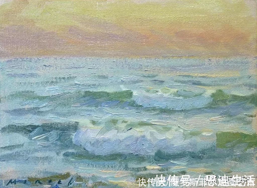 艺术品$美国艺术家米里奇的绝美海滩油画作品欣赏