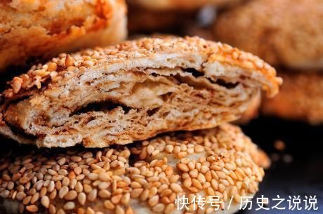 干面粉|家庭版麻酱烧饼,少油又少糖,层层酥脆酱香浓郁,可烙亦可烤
