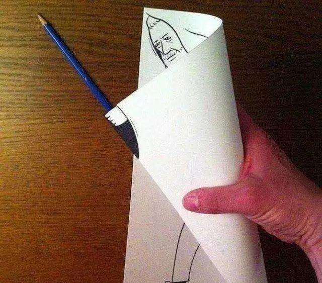 歪果仁@歪果仁脑洞大开,把一张A4纸玩成这样,进来膜拜!!