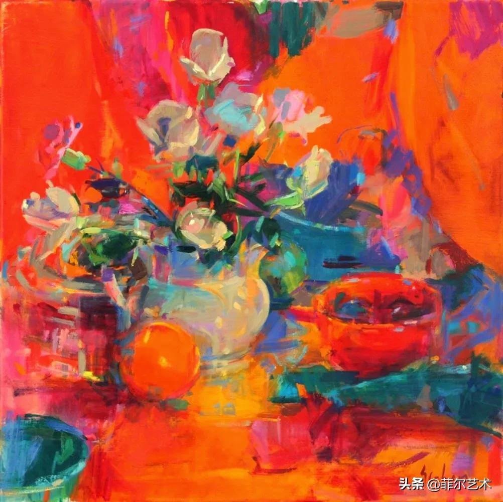 色彩!「油画欣赏」生动鲜明的色彩,一种独特的华丽风格
