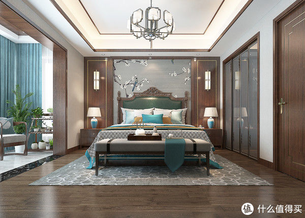 中式|上海夫妻的新房装中式，三层别墅，虽然面积不大，装出来却很温馨