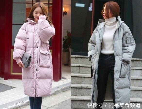 羽绒服搭配|不会搭配的看过来!155到167左右的女生,冬季这么穿美美哒