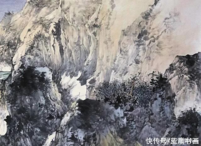 中国画|任泽涛《厚土·情系陇东》赏析:天下黄土第一塬，雄伟岑崟绘陇山