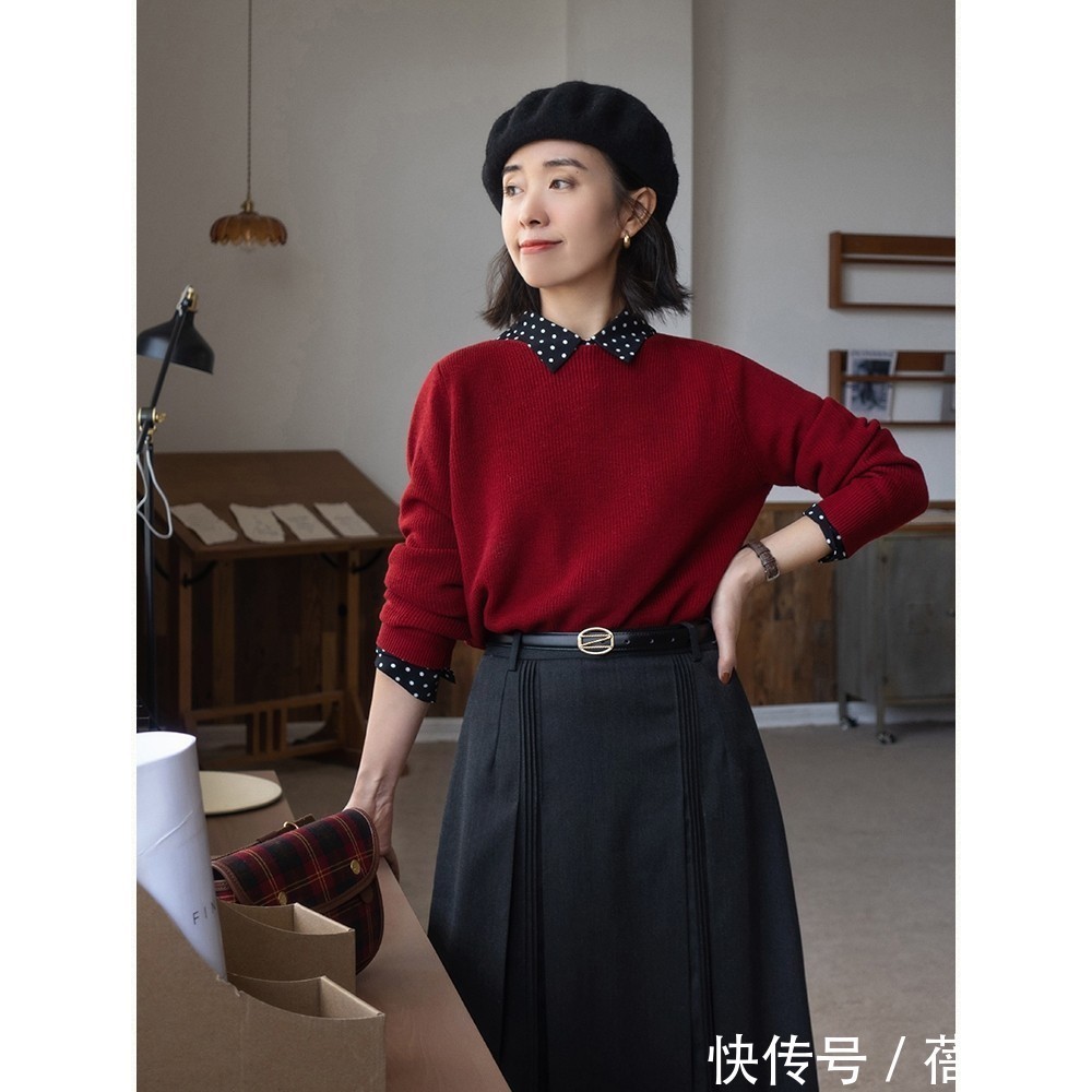 半身裙|秋季穿衣秘诀:首选“半身裙”搭配,参考这5种优雅穿搭气质加分