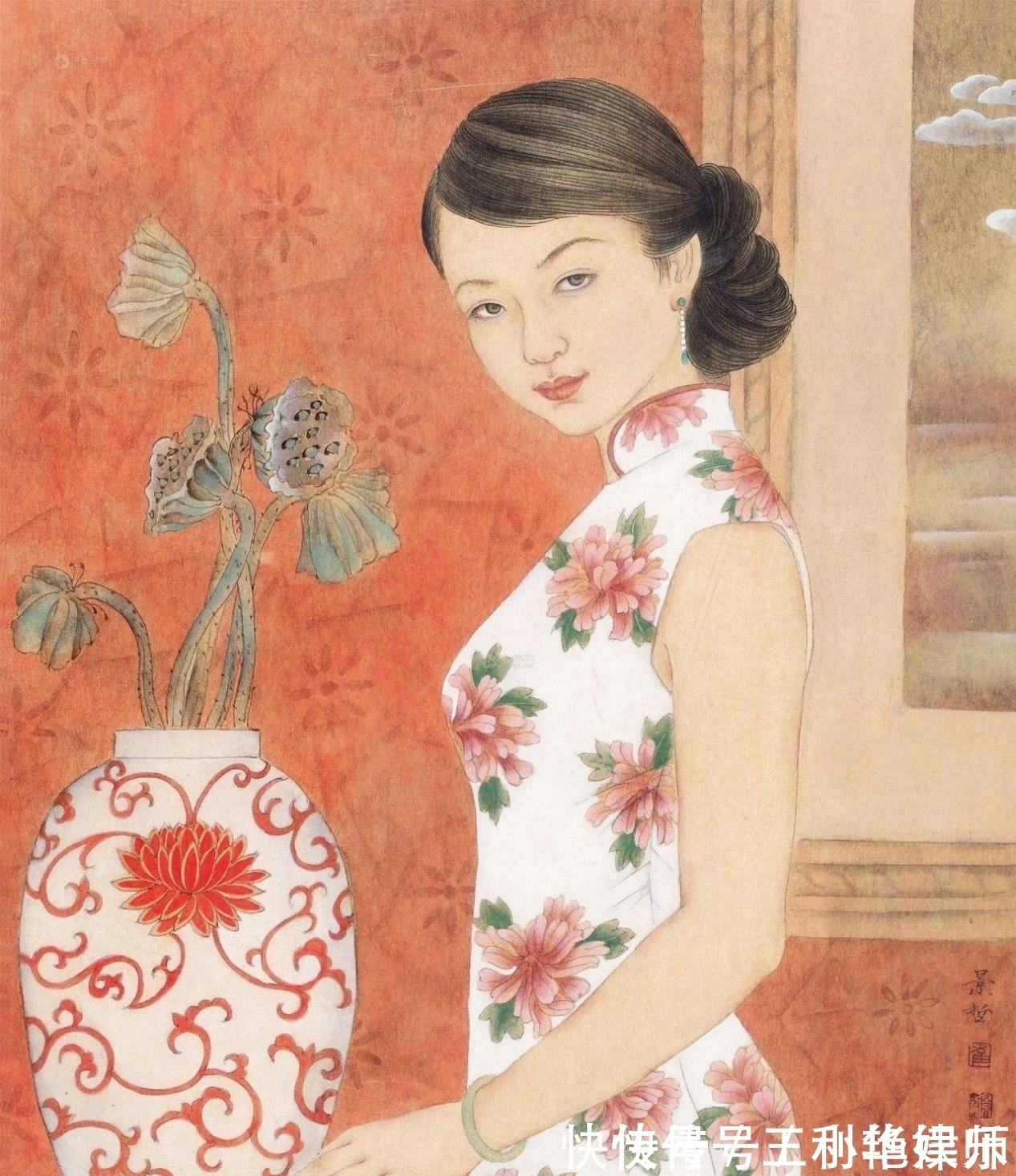 老师$崔景哲:奖杯拿到手软的工笔画画家,作品被国内外机构争相收藏