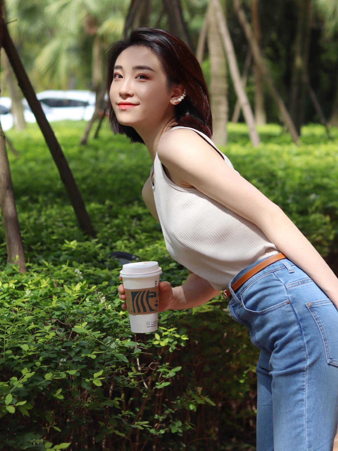 直筒|牛仔裤的n个搭配方法,显气质还减龄,高级时髦