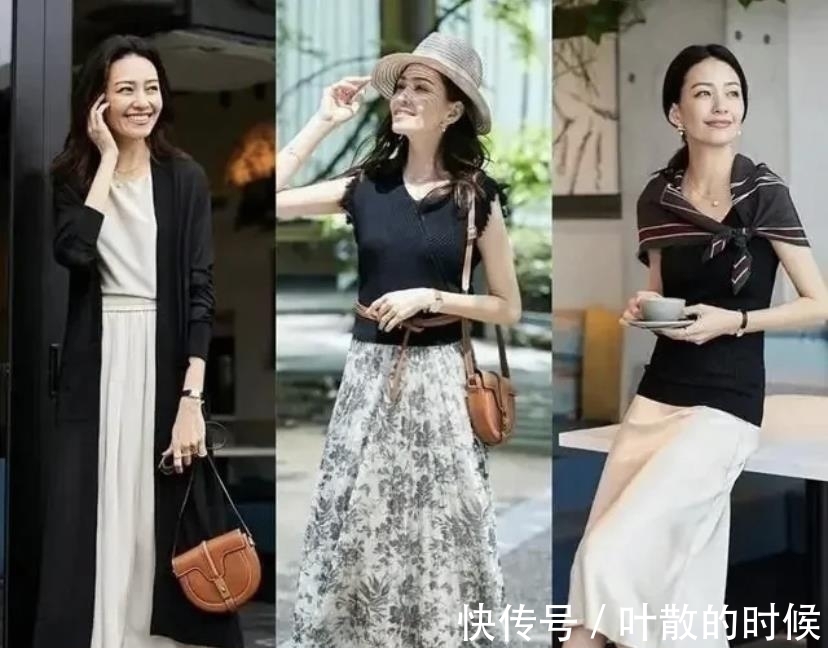 穿衣搭配|中年女人要学会的穿搭技巧，优雅和高级并存，学会一种即可