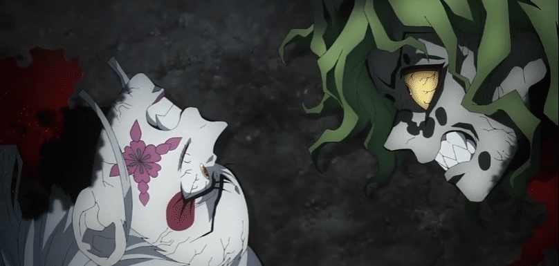 弥豆子|《鬼灭之刃》第二季大结局,上弦六兄妹情令人泪崩,童磨惊艳登场