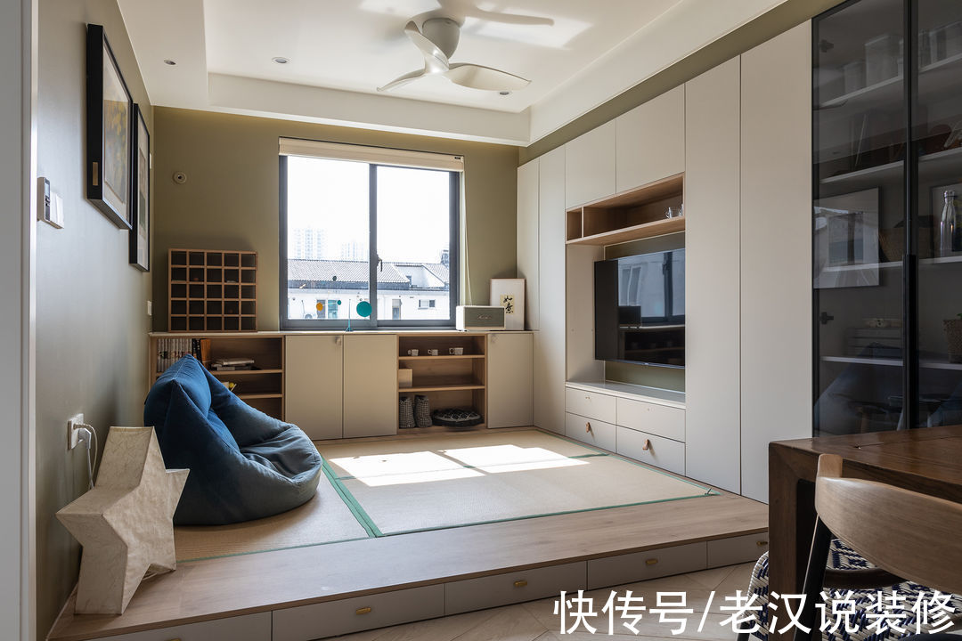 柜子|难怪越来越多人去掉客厅，看完这位女屋主的家才明白，太实用了
